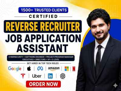 Reverse Recruiter, Job Search and Application Assistant, US/Canada/UK