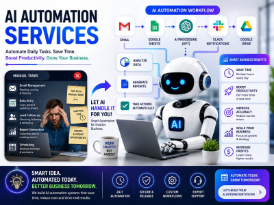 AI automation workflows with Make, Zapier, and CRM integrations