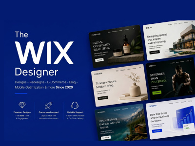 Premium Wix Website Redesign & Strategic Brand Alignment