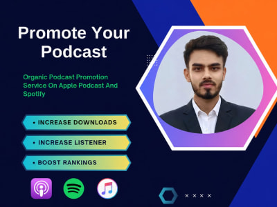 Organic Podcast Promotion to Get Downloads & Listener