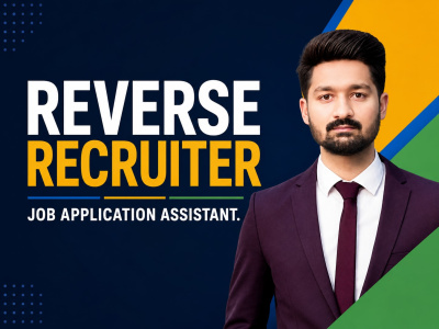 Reverse Recruiter, Job Search and Application Assistant, Job Sourcer