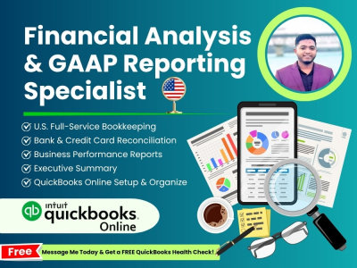 Expert QuickBooks Cleanup Account Reconciliation Financial Analysis Reports
