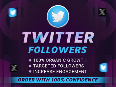 Organic Twitter (X) Growth, Engagement & Targeted Followers for Your Brand