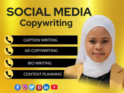 Engaging social media captions and copy for your brand