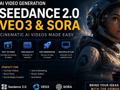 Commercial video ai movie trailer using seedance2.0, veo3, Sora, seedance20