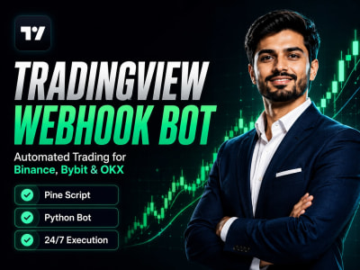 A TradingView Webhook Trading Bot | Binance Bybit OKX