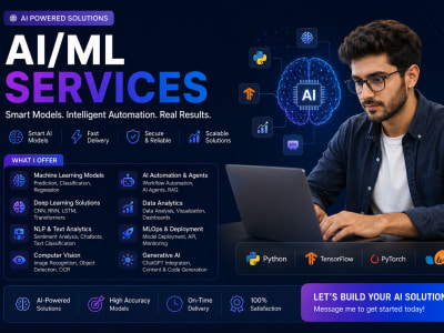 AI agents, machine learning models, LLM apps & AI solutions