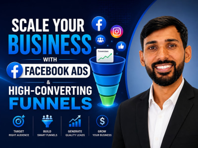 Scale Your Business with Facebook Ads & High-Converting Funnels