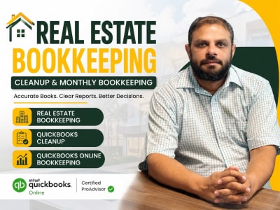 Real Estate Bookkeeping, QuickBooks Cleanup & QuickBooks Online Bookkeeping