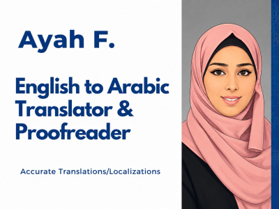 English to Arabic Native Translation and Localization