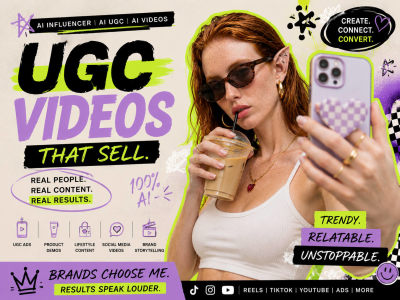 Custom AI avatar for UGC ads, brand campaigns & content