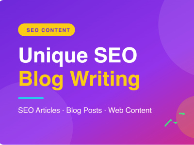 Unique SEO Blog Writing, SEO Article Writing | SEO Articles/Blog Posts