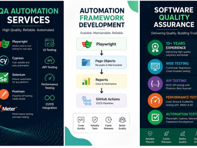 Professional Software Testing and QA Automation for Web, Mobile and Apis