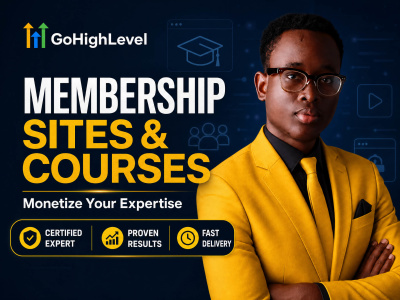 A Professional GoHighLevel Membership Site and Course Setup