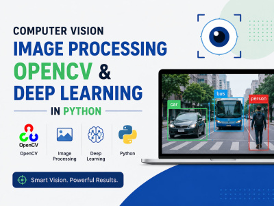 Computer vision, image processing, OpenCV and deep learning in python
