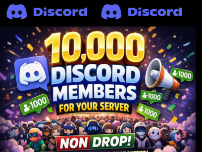 Discord server member, discord Expert, discord SEO, discord Grow
