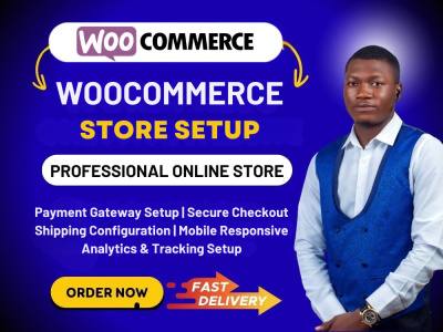 A fully functional WooCommerce store with payment and shipping setup