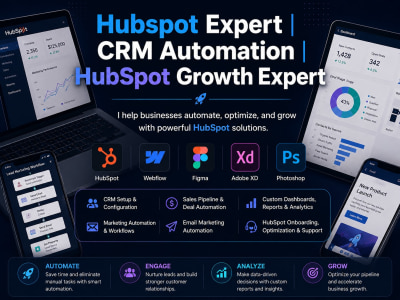 Hubspot Expert | CRM Automation | HubSpot Growth Expert