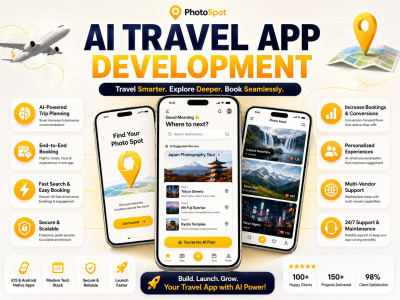 Travel App Development | AI Trip Planner | Travel Booking App | Flutter App