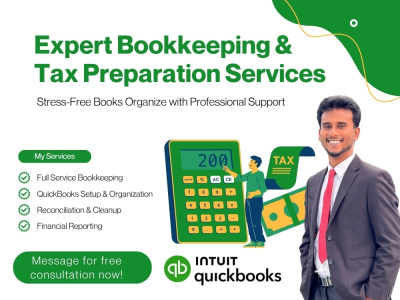 Professional QuickBooks Cleanup for Year-End Tax Preparation
