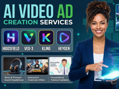 AI Video Ad for Social Media and Marketing