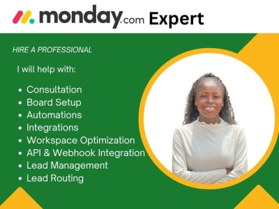 Monday com CRM, automation, dashboard, integration and AI powered workflow