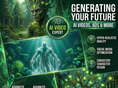 Book trailer cinematic video Ai animation 3D Animation UGC video Avatar