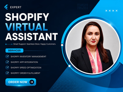 Shopify Virtual Assistant, Shopify App Integration, Shopify Product Listing