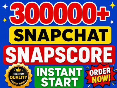300000 snapscore to your snapchat account