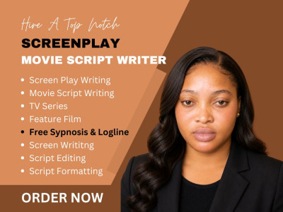 Scriptwriter, write,edit movie script, screenplay, screenwriting, tv series