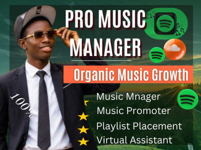 Music manager music distribution music promotion artist virtual assistant