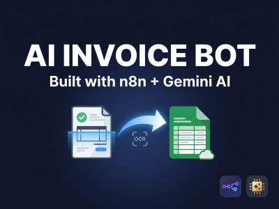 An AI invoice bot (built with n8n) that processes documents in 15 seconds