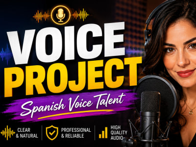 A natural and warm Spanish voice for apps, AI or content