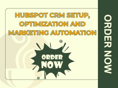 HubSpot CRM optimization and marketing automation