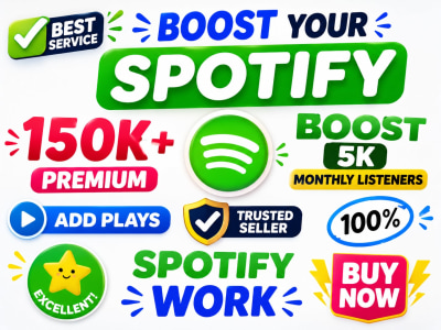 40,000+ Spotify Followers, 150k Spotify Plays, Spotify Music Promotion