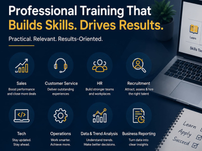 Complete customer services training sessions for your team