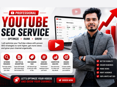 🔥 Professional YouTube SEO Service to Boost Video Visibility & Reach