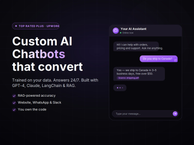 Build a Custom AI Chatbot with GPT, LangChain & RAG