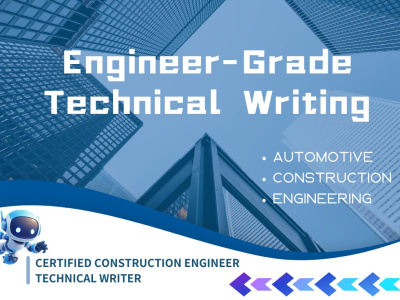 I will write technical articles with engineering precision