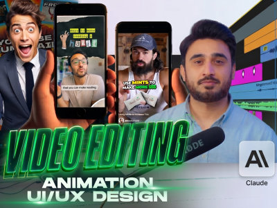 Professional  Video Editing, Video Production & Motion Graphics Animations