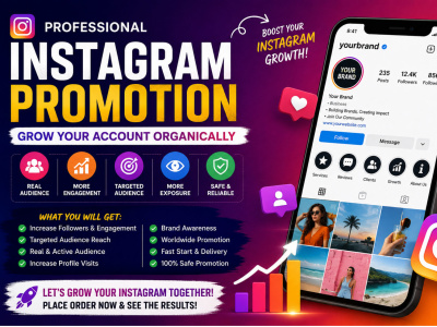 Professional Instagram Promotion for Organic Growth