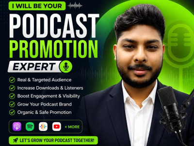 Help Grow Your Podcast with Professional Marketing