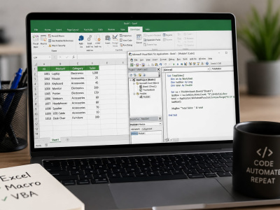 Automated Excel spreadsheet with macros and VBA