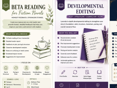 Beta Reading for Fiction and non-fiction Novels | Honest Reader Feedback