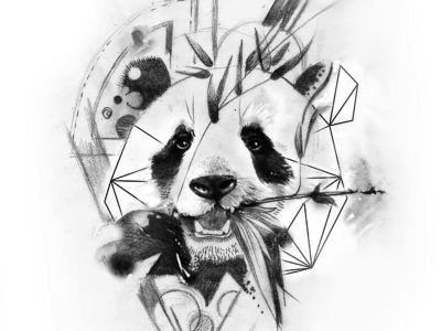 A custom tattoo design, linework, black and grey, by tattoo artist