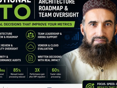 Fractional CTO for Payments, ERP & Fintech SaaS — Architecture & Roadmap