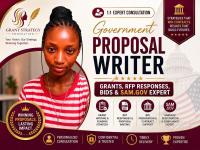 Government Proposal Writer | Grants, RFP Responses, Bids & SAM.gov Expert