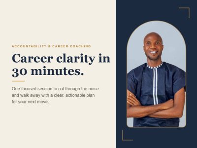 30-Minute Accountability & Career Clarity Coaching Session