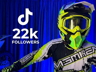 Organic TikTok music promotion on a 22k motorcycle channel