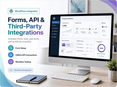 WordPress forms, API, and third-party integrations